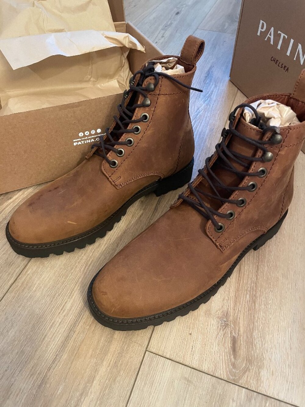 Patina - London Boot Caribou
